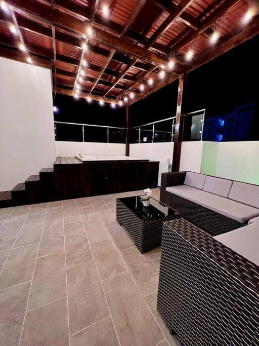 圣地亚哥洛斯卡巴Magnificent Pent House W/Jacuzzi公寓 外观 照片