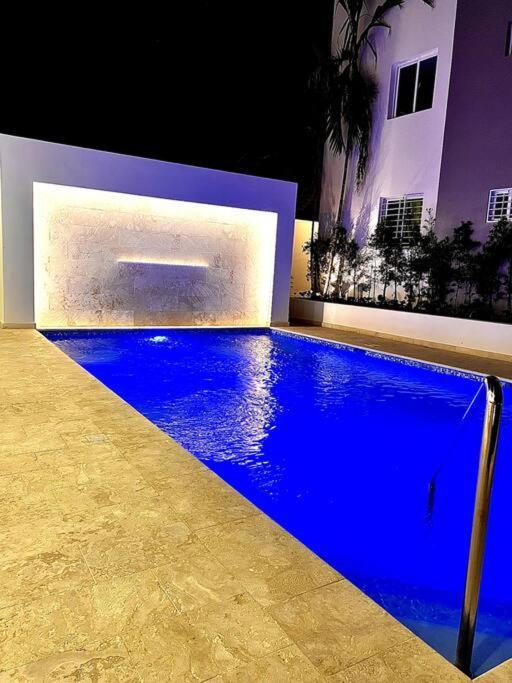 圣地亚哥洛斯卡巴Magnificent Pent House W/Jacuzzi公寓 外观 照片